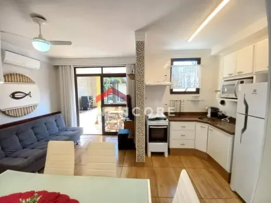 Flat com 1 Quarto à venda, 48m² no Riviera, Bertioga