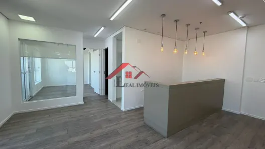 Sala Comercial para alugar, 131m² no Jardim, Santo André