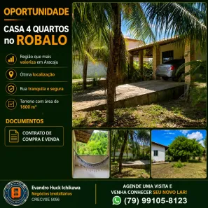 Casa com 4 Quartos à venda, 330m² no Robalo, Aracaju
