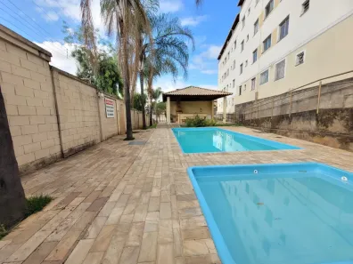 Apartamento com 2 Quartos para alugar, 44m² no Jardim Riacho das Pedras, Contagem
