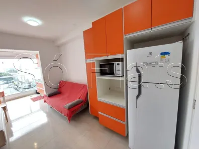 Apartamento com 1 Quarto para alugar, 34m² no Brooklin Paulista, São Paulo