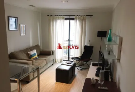 Flat com 1 Quarto para alugar, 42m² no Itaim Bibi, São Paulo