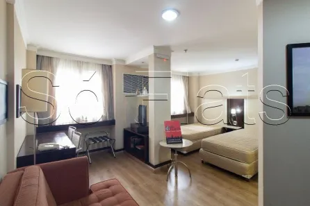 Flat com 1 Quarto para alugar, 29m² no Cerqueira César, São Paulo
