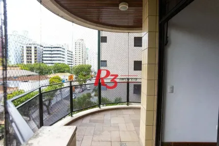 Apartamento com 3 Quartos à venda, 183m² no Pompéia, Santos