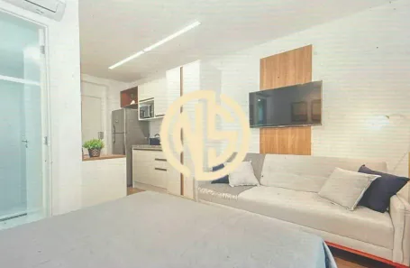 Apartamento com 1 Quarto para alugar, 26m² no Santo Amaro, São Paulo