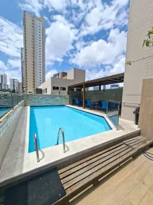 Apartamento com 3 Quartos para alugar, 80m² no Tambaú, João Pessoa