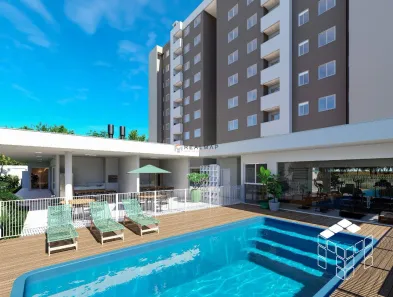Apartamento com 2 Quartos à venda, 59m² no Rio Caveiras, Biguaçu