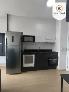 Apartamento com 1 Quarto para alugar, 27m² no Mirandópolis, São Paulo