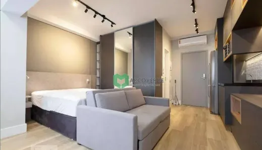 Apartamento com 1 Quarto para alugar, 32m² no Pinheiros, São Paulo