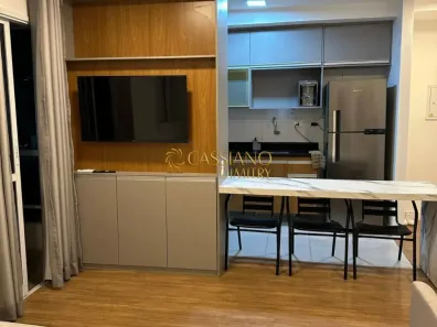 Apartamento com 1 Quarto para alugar, 33m² no Jardim Aquárius, São José dos Campos