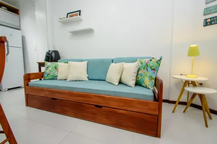 Apartamento com 1 Quarto para alugar, 45m² no Canasvieiras, Florianópolis
