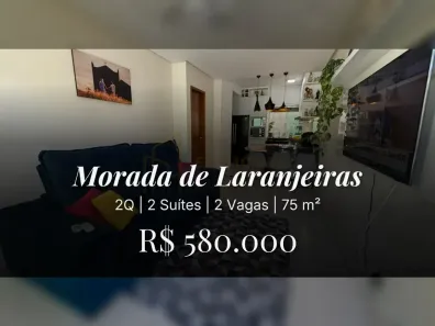 Casa com 2 Quartos à venda, 75m² no Morada de Laranjeiras, Serra