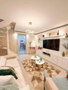 Casa de Condomínio com 2 Quartos à venda, 76m² no Galo Branco, São Gonçalo