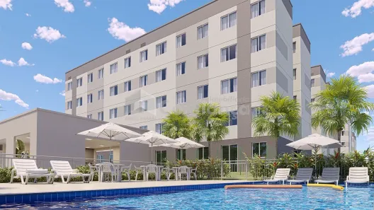 Apartamento com 2 Quartos à venda, 36m² no Sapiranga-Coité, Fortaleza