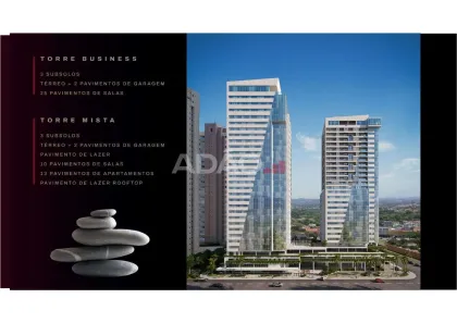 Flat com 1 Quarto à venda, 51m² no Park Lozandes, Goiânia