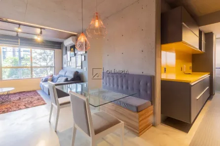 Apartamento com 2 Quartos para alugar, 70m² no Cidade Monções, São Paulo