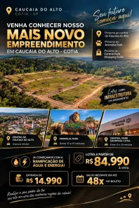 Lote/Terreno à venda, 500m² no Jardim Japão (Caucaia do Alto), Cotia