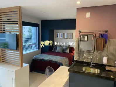 Flat com 1 Quarto para alugar, 38m² no Pinheiros, São Paulo