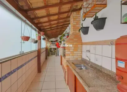 Cobertura com 3 Quartos à venda, 146m² no Sagrada Família, Belo Horizonte