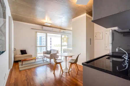 Apartamento com 1 Quarto para alugar, 65m² no Itaim Bibi, São Paulo