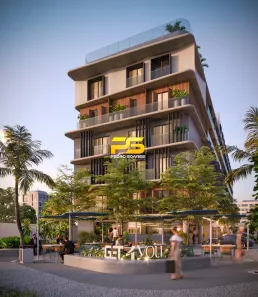 Flat com 1 Quarto à venda, 17m² no Jardim Oceania, João Pessoa
