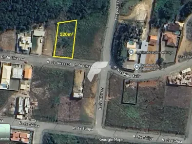 Lote/Terreno à venda, 520m² no Areias do Meio, Governador Celso Ramos