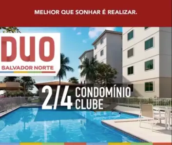 Apartamento com 2 Quartos à venda, 46m² no Areia Branca, Salvador