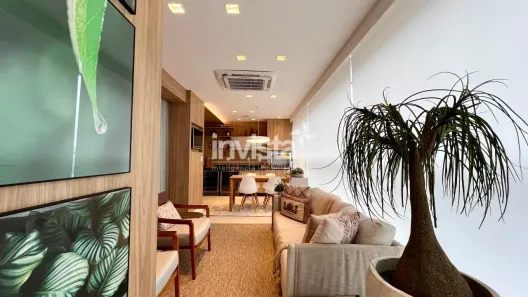 Apartamento com 3 Quartos para alugar, 177m² no Boqueirão, Santos