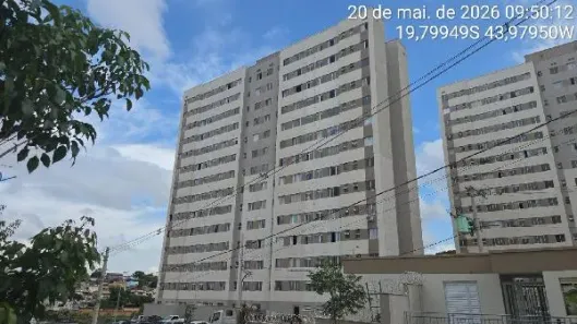 Apartamento com 2 Quartos à venda, 45m² no Mantiqueira, Belo Horizonte
