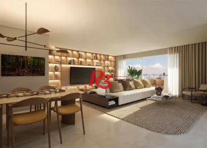 Apartamento com 3 Quartos à venda, 160m² no Ponta da Praia, Santos