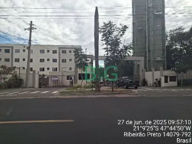 Apartamento com 2 Quartos à venda, 44m² no Jardim Ouro Branco, Ribeirão Preto