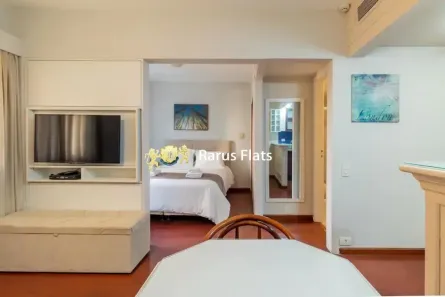 Flat com 1 Quarto para alugar, 33m² no Jardim Paulista, São Paulo