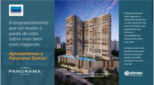 Apartamento com 2 Quartos à venda, 72m² no Encruzilhada, Santos