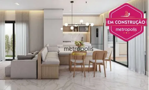 Apartamento com 3 Quartos à venda, 105m² no Vila Pires, Santo André
