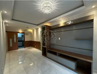 Apartamento com 3 Quartos para alugar, 87m² no José Menino, Santos