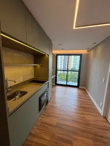 Apartamento com 1 Quarto para alugar, 27m² no Campo Belo, São Paulo