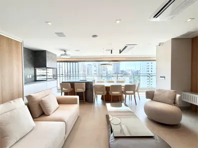 Apartamento com 3 Quartos para venda ou aluguel, 154m² no Campo Belo, São Paulo
