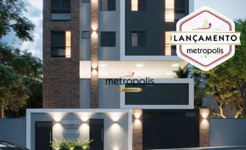 Cobertura com 2 Quartos à venda, 79m² no Vila Príncipe de Gales, Santo André