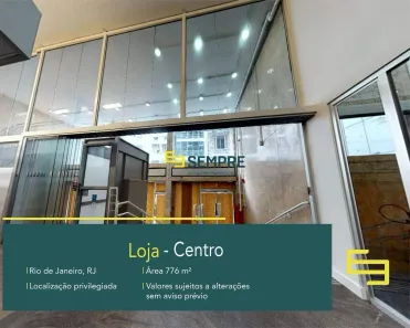 Ponto Comercial à venda, 735m² no Centro, Rio de Janeiro