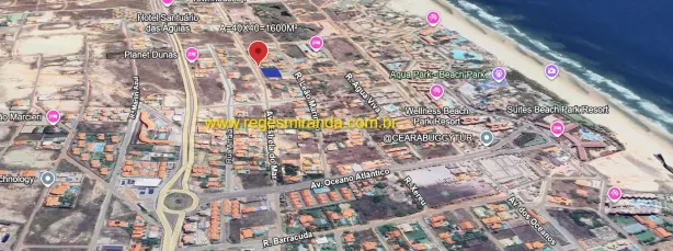 Lote/Terreno à venda, 1600m² no Porto das Dunas, Aquiraz