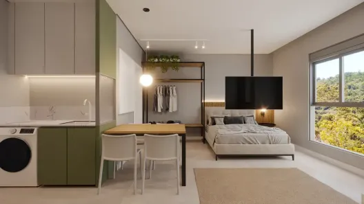 Apartamento com 1 Quarto à venda, 29m² no Cachoeira do Bom Jesus, Florianópolis