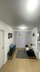 Apartamento com 1 Quarto para alugar, 34m² no Vila Mogilar, Mogi das Cruzes