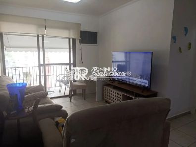 Apartamento com 3 Quartos para venda ou aluguel, 70m² no Enseada, Guarujá