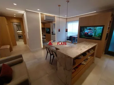 Apartamento com 2 Quartos para alugar, 83m² no Cidade Monções, São Paulo