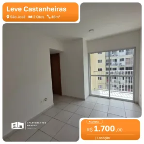 Apartamento com 2 Quartos para alugar, 46m² no Gilberto Mestrinho, Manaus