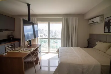 Kitnet com 1 Quarto à venda, 30m² no Brooklin Paulista, São Paulo