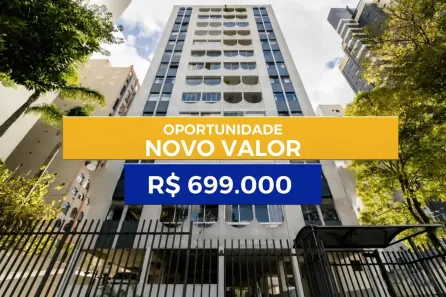 Apartamento com 3 Quartos à venda, 110m² no Cabral, Curitiba