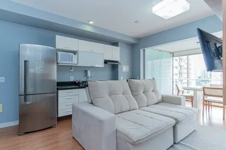 Apartamento com 1 Quarto à venda, 51m² no Brooklin Paulista, São Paulo