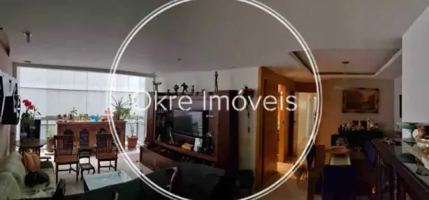 Apartamento com 4 Quartos à venda, 140m² no Humaitá, Rio de Janeiro