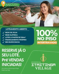 Lote/Terreno à venda, 145m² no Ancuri, Fortaleza